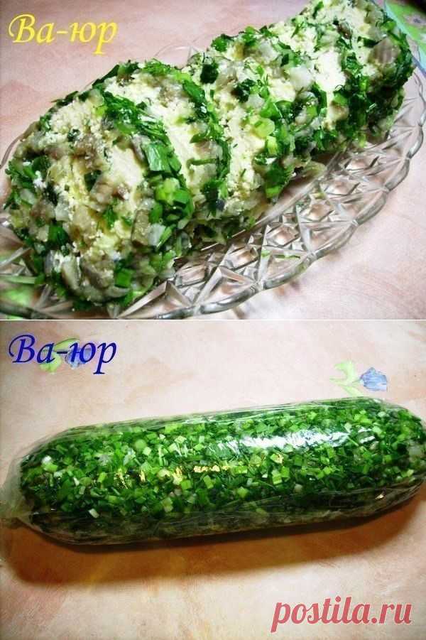 Вкуснейший рулет с сельдью
