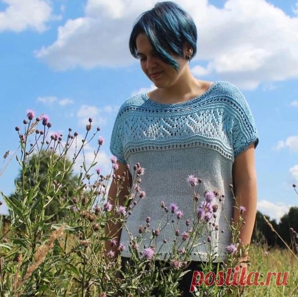 Пост на стене Блуза. Схема.Автор - Екатерина Матвеенко