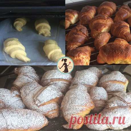Cornetti di finta sfoglia | Boccone Goloso Io adoro i cornetti, soprattutto quelli del bar che sono morbidi all’interno e croccanti all’esterno.Fare questo tipo di cornetti però non è sempre un gioc