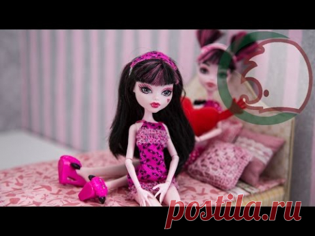 Кровать для кукол (видео) / Все для кукол