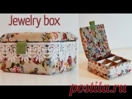 DIY Craft : Jewelry box - Ana | DIY Crafts - YouTube