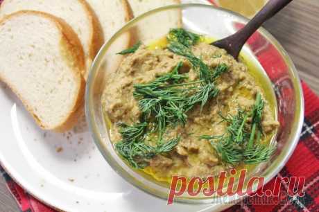 Бабагануш - паштет из баклажанов. Вкусный паштет из баклажан
