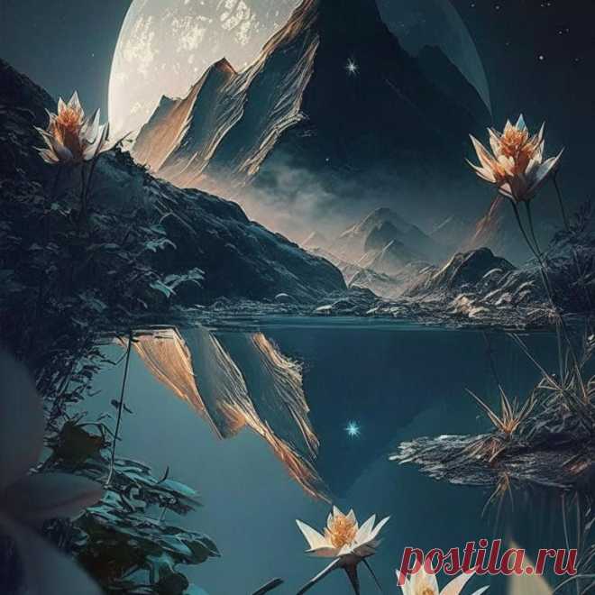 Пейзажи книг фэнтези
