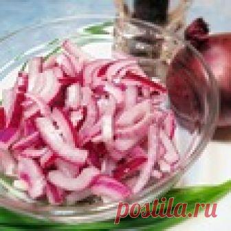 Маринованный лук для салатов Кулинарный рецепт
