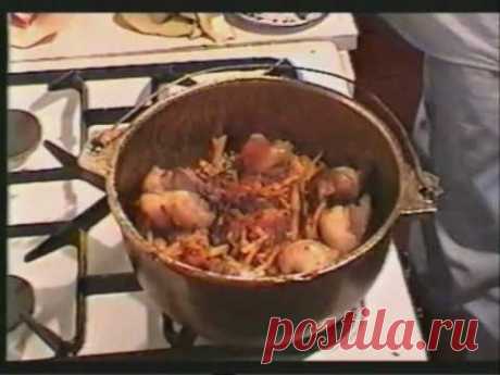 Готовим узбекский плов. Gotovim plov.