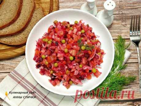 Винегрет классический с квашенной капустой