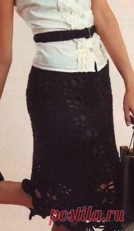 Юбка и пояс крючком