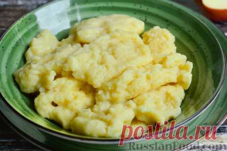 Рецепт: Яблочные клёцки на RussianFood.com