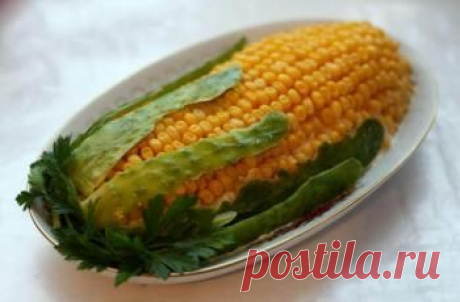 Салат початок кукурузы - праздничные рецепты с фото на e-salat.ru