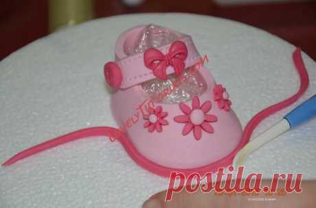 детские сандалики, пинетки, туфельки, сапожки, трафареты|gumpaste baby shoes tutorials,baby booties,templates - Страница 10 - Мастер-классы по украшению тортов Cake Decorating Tutorials (How To's) Tortas Paso a Paso