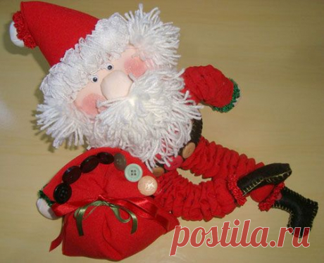Como fazer um Papai Noel de fuxicos: dica da Manu - Vila do Artesão