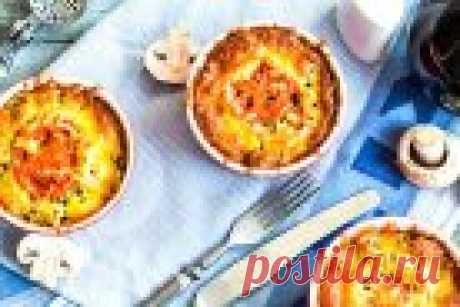 Жульен с грибами и сыром - пошаговый рецепт с фото на Повар.ру