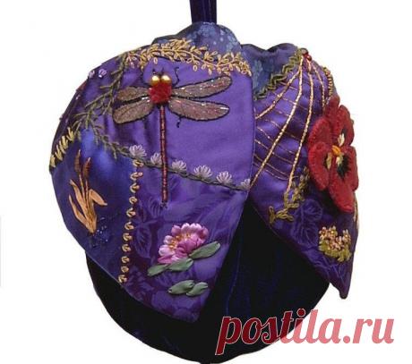 Лоскутные сумки в технике Crazy..