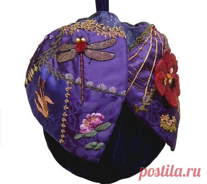 Лоскутные сумки в технике Crazy..