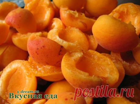Вкусная еда. Компот из абрикосов на зиму