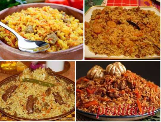 10 рецептов МИРОВОГО Плова. ДА это ВКУСНЕЙШЕ и ГЛАВНОЕ Не ПОТЕРЯТЬ!!!
ПЛОВ ПО ШАДИ-БЕКСКИ
800 г риса
800 г мяса
800 г моркови
250 г айвы
300 г сала или масла
150 г лука
соль, специи — по вкусу
Мясо (баранина, говядина) нарезать ломтиками, как на шашлык, лук — кольцами, морковь — кубиками по 1х1х1 см. Айву, взятую в равном количестве с морковью, нарезать тоже кубиками по 2х2х2 см и положить в теплую воду, иначе она под воздействием кислорода потемнеет.
В котле с шарообразны...