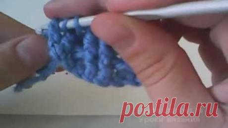 Выпуклые и вогнутые столбики с накидом ОТ ВАЛЕНТИНЫ ДЬЯЧЕНКО (БАБИНОВОЙ)