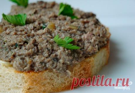 Паштет из грибов постный - пошаговый рецепт с фото на Повар.ру