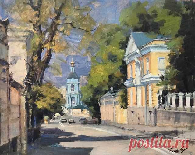 Елена Полуян. Знойный полдень. 2025 год.