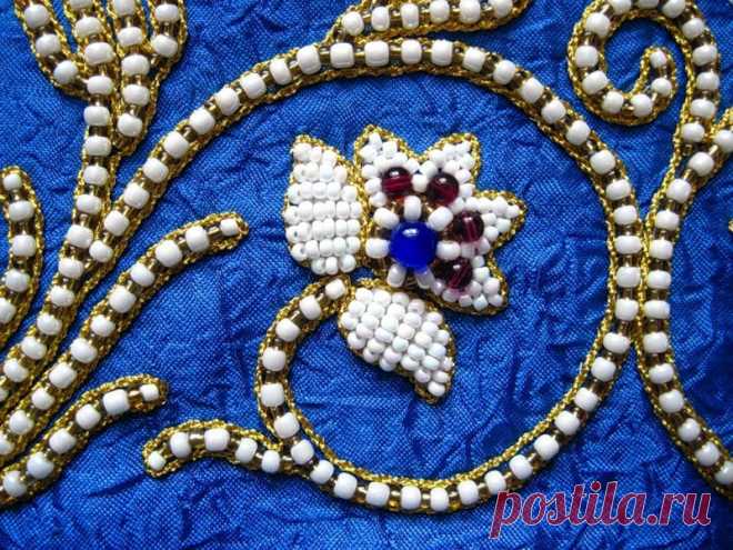 Вышивка жемчугом ☆ эксклюзивная техника