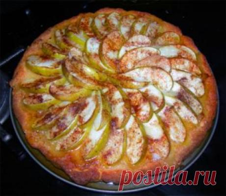 Рецепт - Яблочный пирог с имбирем