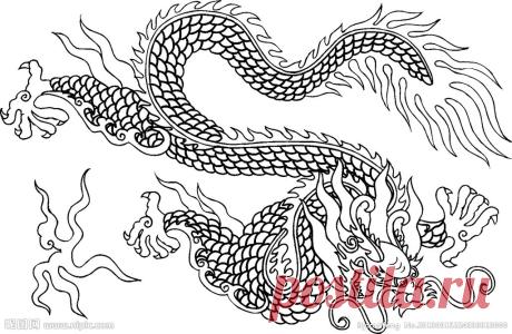 龙纹矢量图__图片素材_其他_矢量图库_昵图网nipic.com
