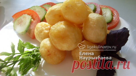 Картошечка по-боярски, рецепт пошаговый от Лиги Кулинаров. Рецепт картошечки по-боярски, рецепты Лиги Кулинаров.