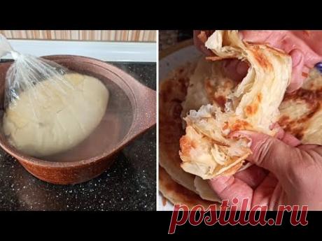 Жаль не знала ЭТОТ Способ раньше! 100% результат, вкуснее теста еще не придумали. Хрустящая катлама