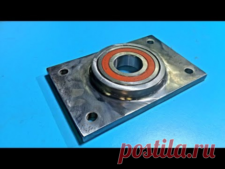 Деталь для станка в гараже и без токарки! Diy homemade machine - YouTube