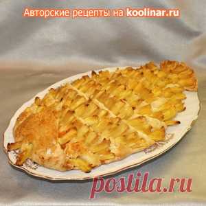 Пирог с рыбой и ананасом пошаговый рецепт с фотографиями