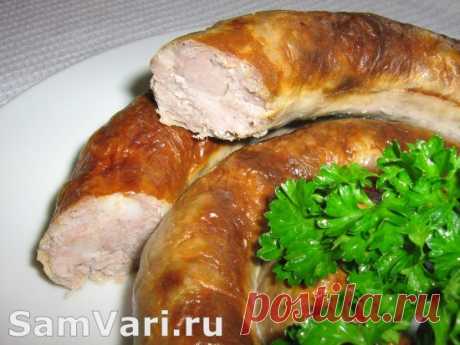 Домашняя колбаса в домашних условиях. Рецепт с фото.