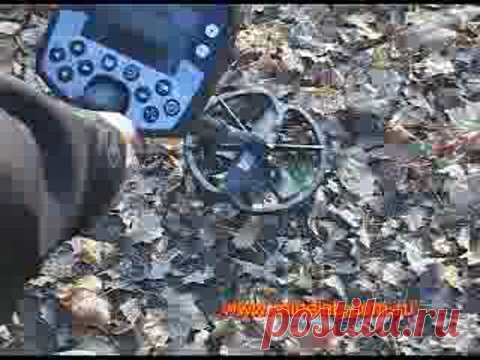 KLADTV.RU видео о кладах, находках, кладоискателя и копателях, металлоискателях и металлодетекторах. Историческое и архивное видео.: Режимы точного нахождения цента цели с металлоискателем