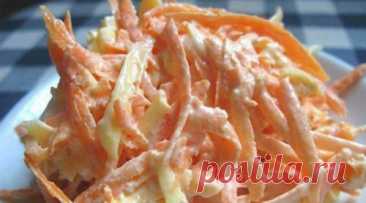 Полезный морковный салат с яйцом. Можно есть на ночь! — Сад Заготовка