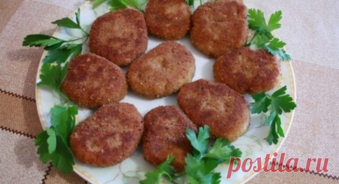 Постные котлеты из гречки — рецепт