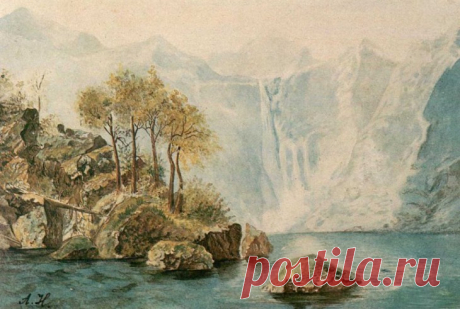 Картины, нарисованные Адольфом Гитлером