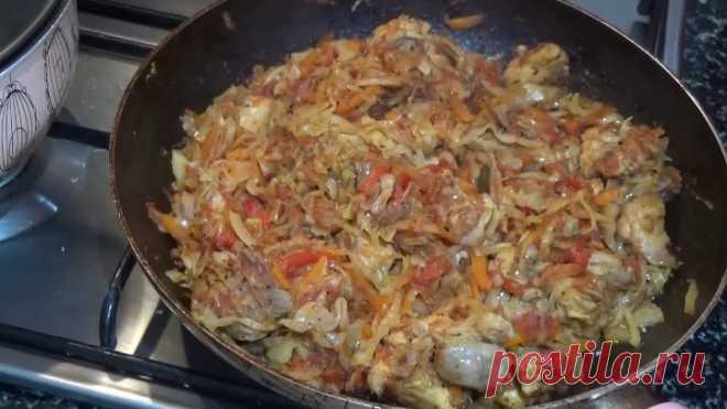 РОСКОШНЫЙ УЖИН! НЕЖНАЯ ТУШЕНАЯ КАПУСТА С МЯСОМ, ВСЯ СЕМЬЯ БУДЕТ ДОВОЛЬНА