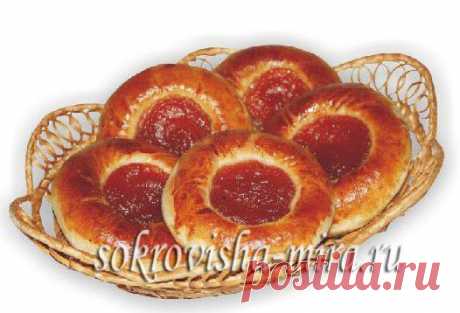 Ватрушки с повидлом |