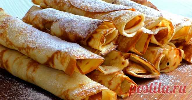 🌸 Хрустящие вафельные трубочки «как в детстве» (Готовлю без вафельницы – на сковороде)