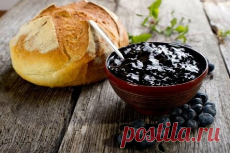 Джем из черники с желатином