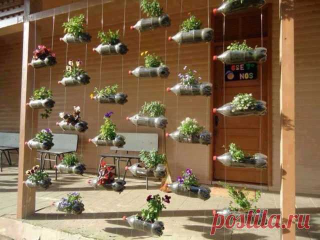 Креативные изделия из пластиковых бутылок