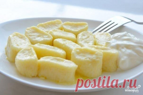 Галушки из творога - пошаговый рецепт с фото на Повар.ру