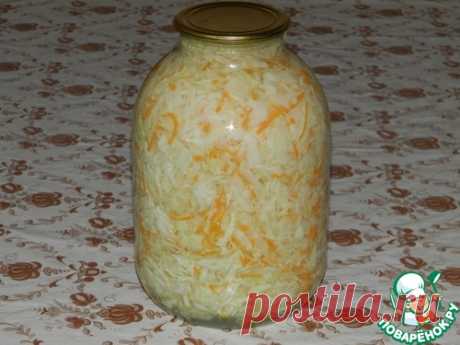 Маринованная капуста на зиму – кулинарный рецепт