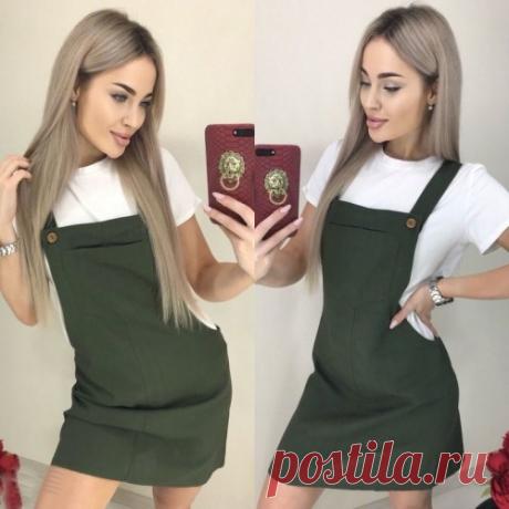 Юбка комбинезон | крутые новинки уже на сайте. Скидка. Доставка.