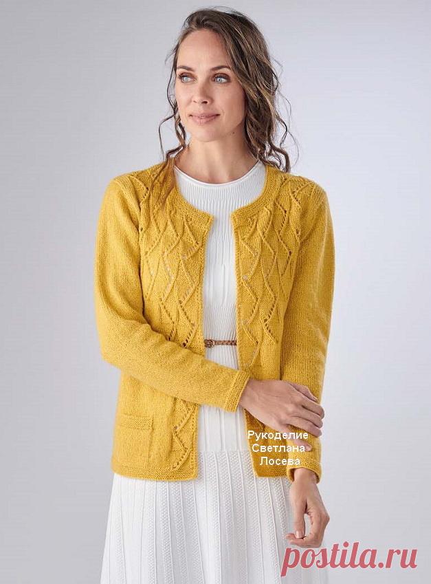 Красота! Жакеты и кардиганы нужны всегда | Рукоделие Светлана Лосева Вязание | Дзен