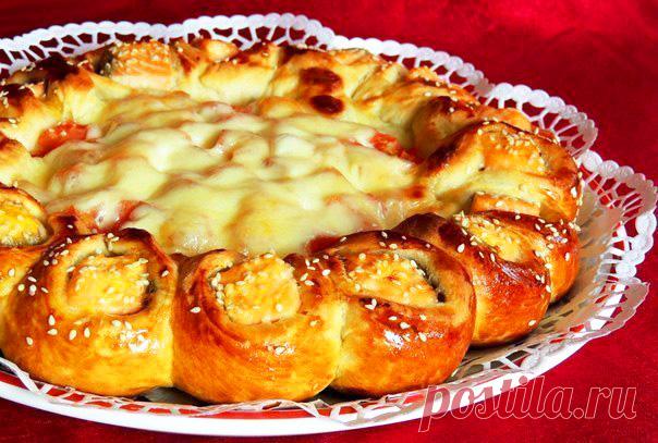 Изумительный пасхальный рыбный пирог  