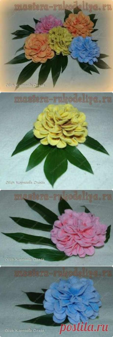 Мастера рукоделия - рукоделие для дома. Бесплатные мастер-классы, фото и видео уроки - Мастер-класс по шитью из фетра: Георгины