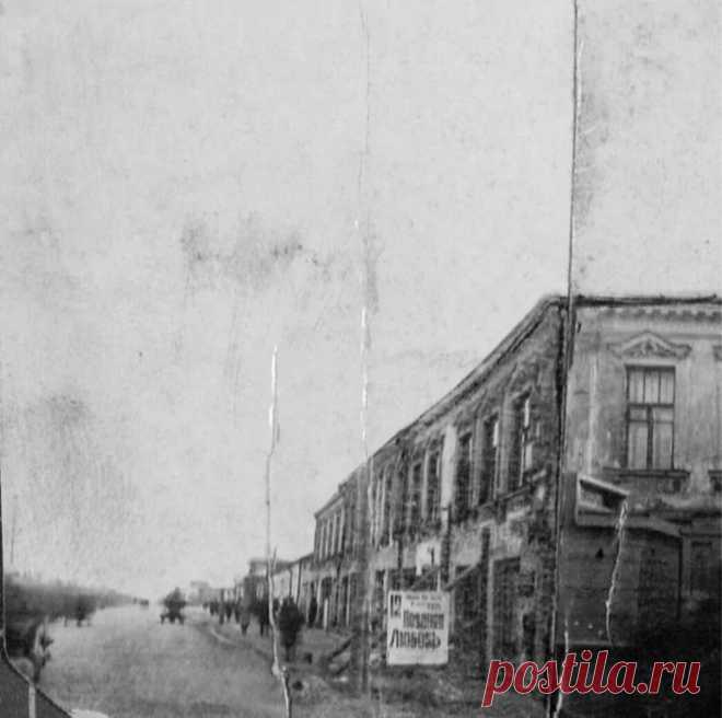 Угол Преображенского вала и Большой Черкизовской 1933 год.