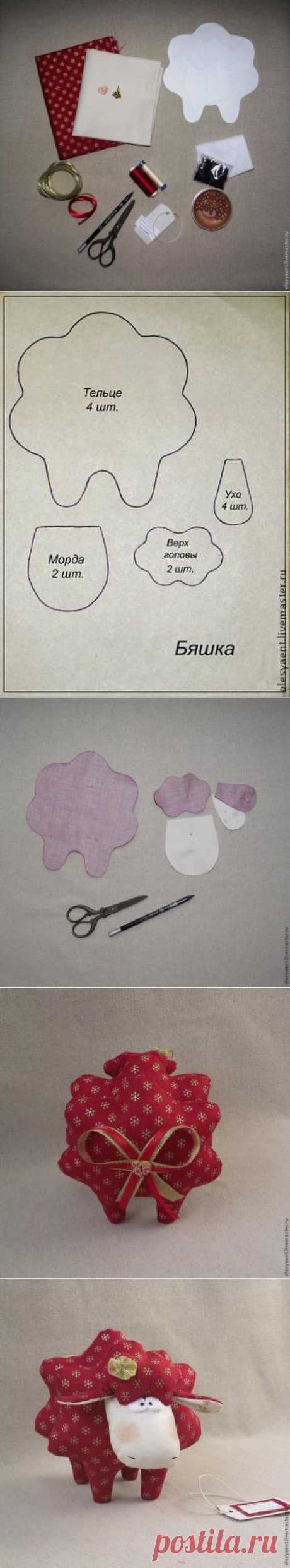 Шьем овечку Няшу - Ярмарка Мастеров - ручная работа, handmade