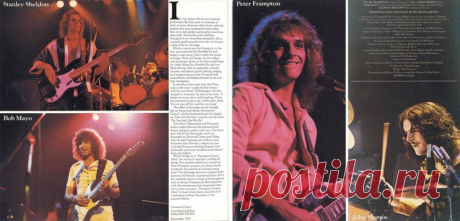 Обложки к альбому Frampton Comes Alive!. Музыкант Peter Frampton