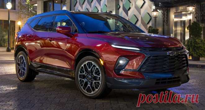 Chevrolet Blazer 2023: цена, характеристики, фото